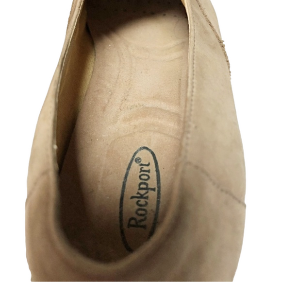 Rockport Suede Tan Shoes - Picture 2 of 5